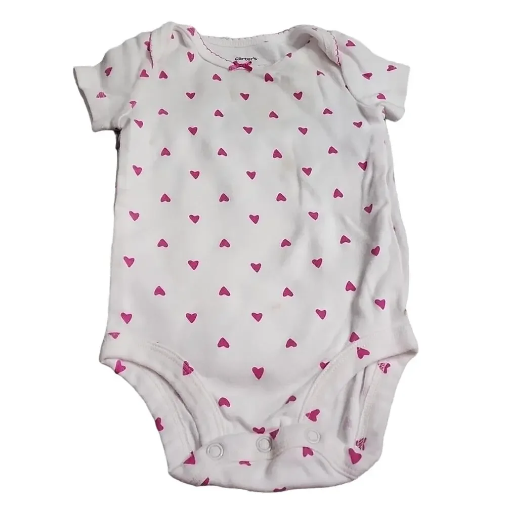 Carter's Short Sleeve Bodysuits, 6 month